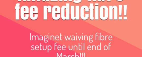 Imaginet is offering a reduction on fibre